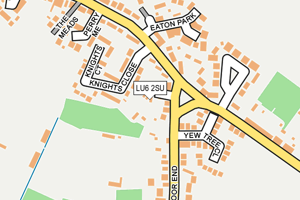 LU6 2SU map - OS OpenMap – Local (Ordnance Survey)