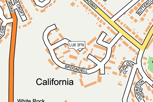 LU6 3FN map - OS OpenMap – Local (Ordnance Survey)