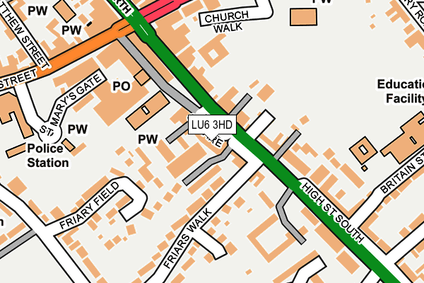 Map of KIFASH CARE LIMITED at local scale