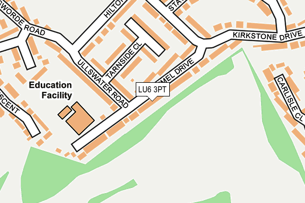 LU6 3PT map - OS OpenMap – Local (Ordnance Survey)