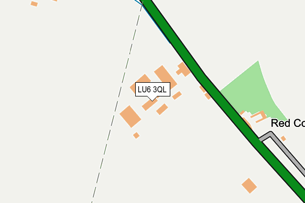 LU6 3QL map - OS OpenMap – Local (Ordnance Survey)
