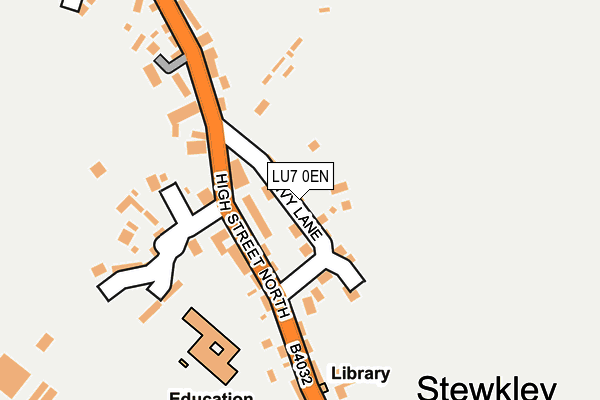 LU7 0EN map - OS OpenMap – Local (Ordnance Survey)