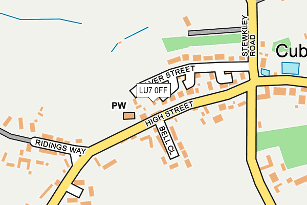 LU7 0FF map - OS OpenMap – Local (Ordnance Survey)