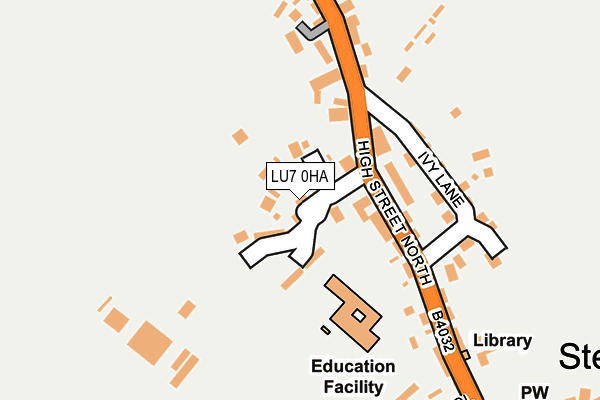 LU7 0HA map - OS OpenMap – Local (Ordnance Survey)