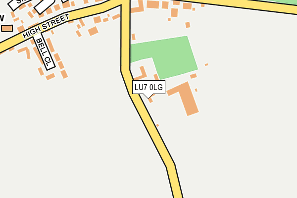 LU7 0LG map - OS OpenMap – Local (Ordnance Survey)