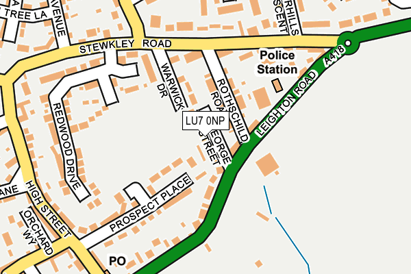 LU7 0NP map - OS OpenMap – Local (Ordnance Survey)