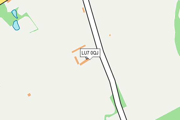 LU7 0QJ map - OS OpenMap – Local (Ordnance Survey)