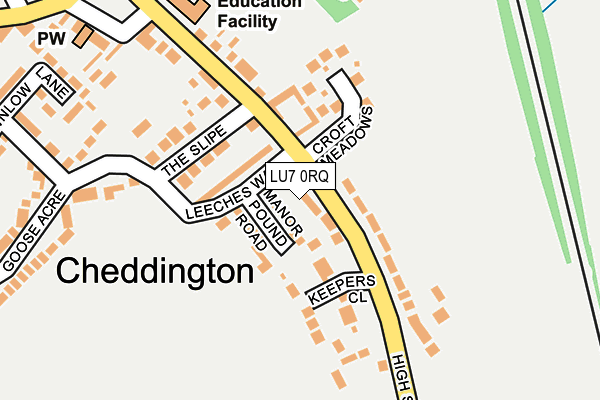 Map of THE SANDRIDGE PUB COMPANY LIMITED at local scale