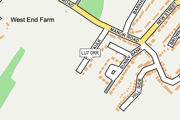 Map of WHISTLEBROOK CONSTRUCTION LIMITED at local scale