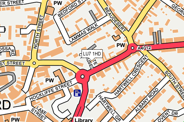 Map of AA ASBESTOS LIMITED at local scale