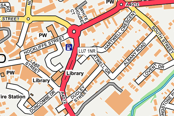 LU7 1NR map - OS OpenMap – Local (Ordnance Survey)