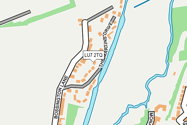 LU7 2TQ map - OS OpenMap – Local (Ordnance Survey)