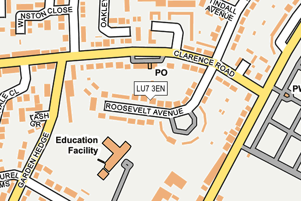 LU7 3EN map - OS OpenMap – Local (Ordnance Survey)