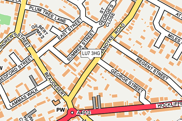 LU7 3HG map - OS OpenMap – Local (Ordnance Survey)