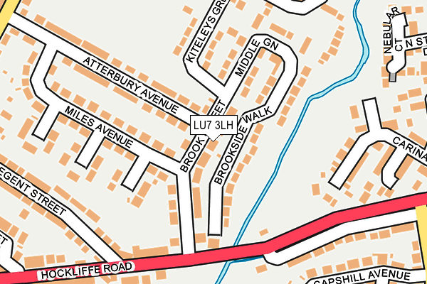 LU7 3LH map - OS OpenMap – Local (Ordnance Survey)