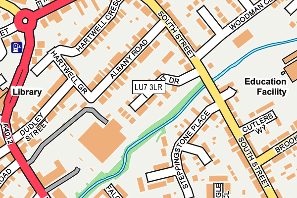 LU7 3LR map - OS OpenMap – Local (Ordnance Survey)