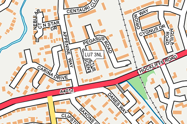 LU7 3NL map - OS OpenMap – Local (Ordnance Survey)