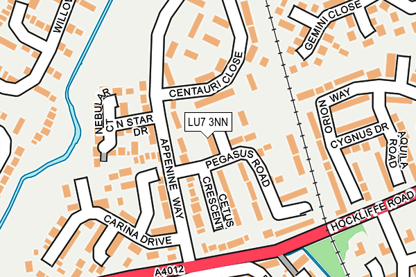 LU7 3NN map - OS OpenMap – Local (Ordnance Survey)