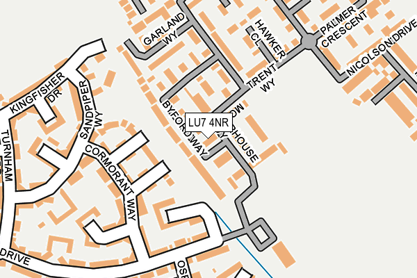 LU7 4NR map - OS OpenMap – Local (Ordnance Survey)