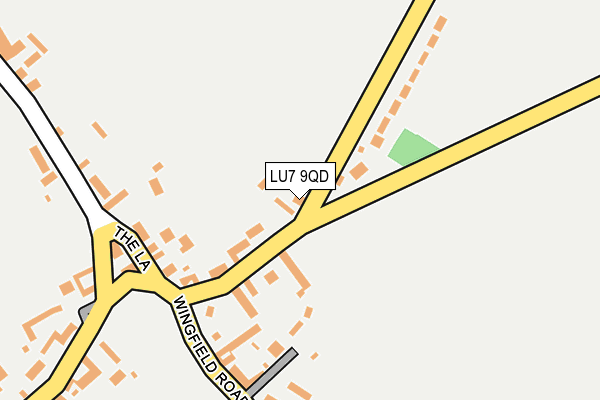 LU7 9QD map - OS OpenMap – Local (Ordnance Survey)