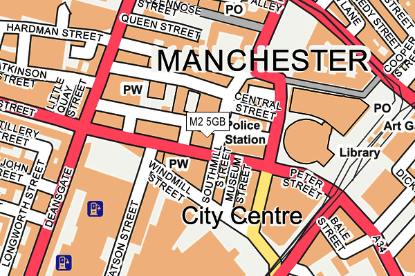 M2 5GB map - OS OpenMap – Local (Ordnance Survey)