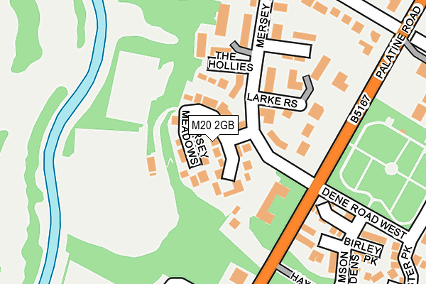 M20 2GB map - OS OpenMap – Local (Ordnance Survey)