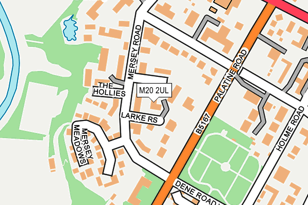 M20 2UL map - OS OpenMap – Local (Ordnance Survey)