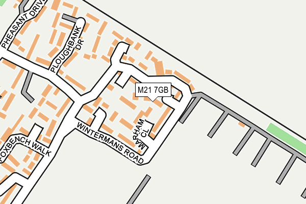 M21 7GB map - OS OpenMap – Local (Ordnance Survey)