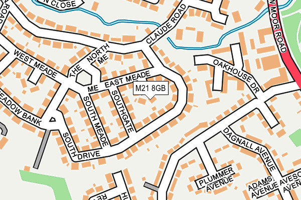 M21 8GB map - OS OpenMap – Local (Ordnance Survey)