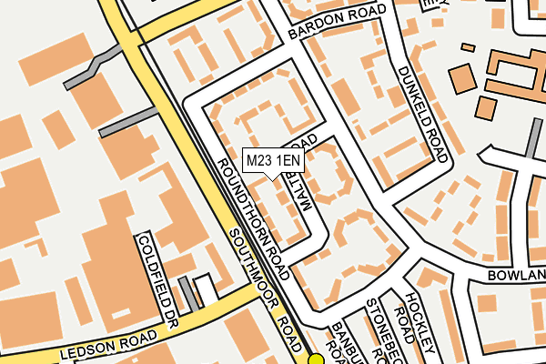 M23 1EN map - OS OpenMap – Local (Ordnance Survey)