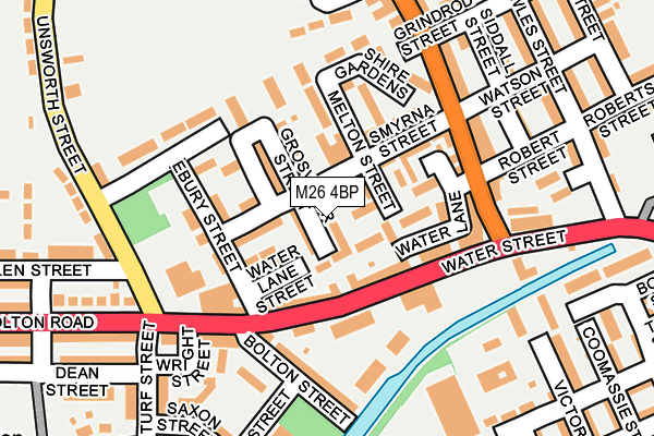 M26 4BP map - OS OpenMap – Local (Ordnance Survey)