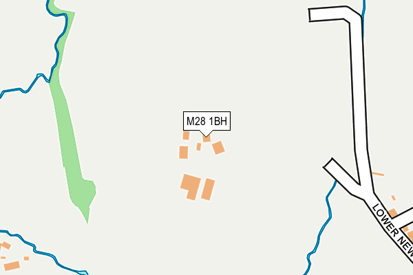 M28 1BH map - OS OpenMap – Local (Ordnance Survey)
