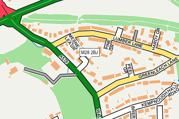 M28 2BJ map - OS OpenMap – Local (Ordnance Survey)