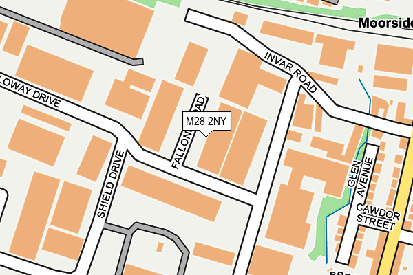 M28 2NY map - OS OpenMap – Local (Ordnance Survey)