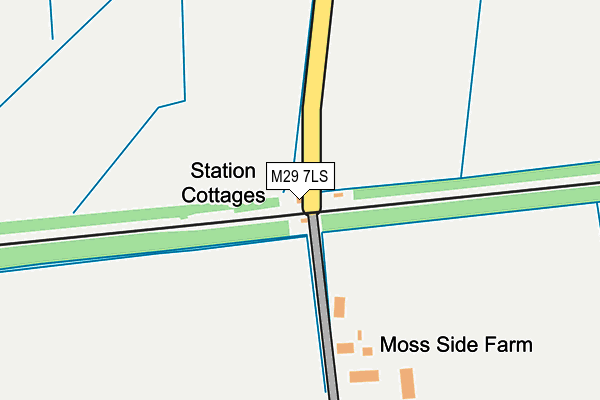 M29 7LS map - OS OpenMap – Local (Ordnance Survey)