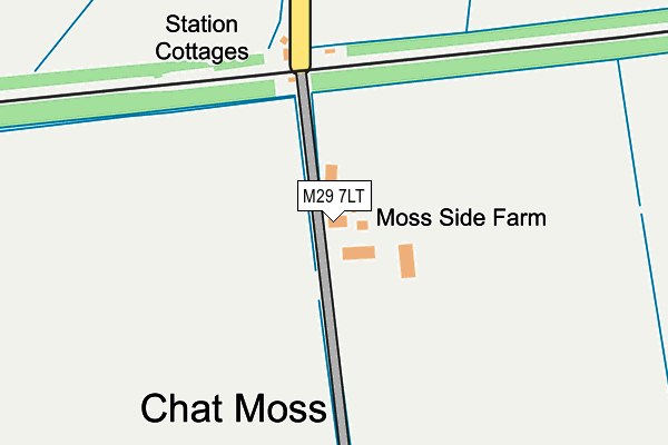 M29 7LT map - OS OpenMap – Local (Ordnance Survey)