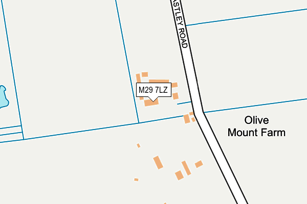 M29 7LZ map - OS OpenMap – Local (Ordnance Survey)