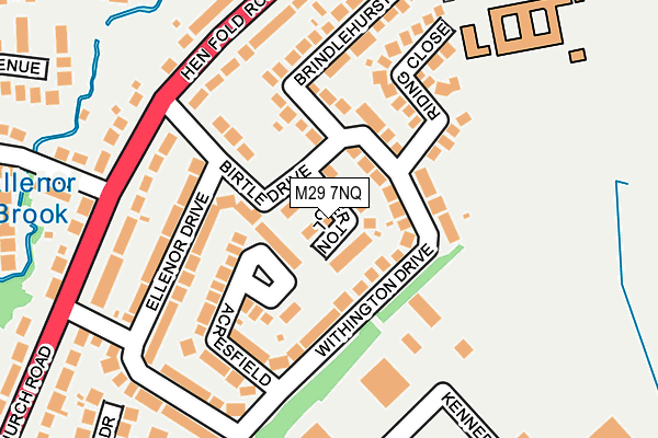 M29 7NQ map - OS OpenMap – Local (Ordnance Survey)