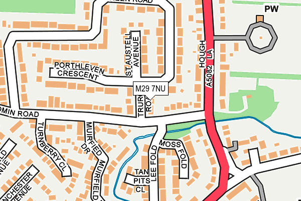 M29 7NU map - OS OpenMap – Local (Ordnance Survey)