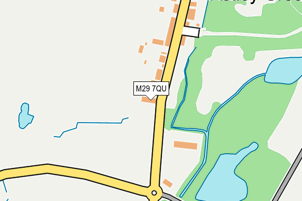 M29 7QU map - OS OpenMap – Local (Ordnance Survey)