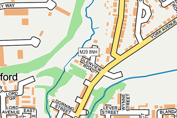 M29 8NH map - OS OpenMap – Local (Ordnance Survey)