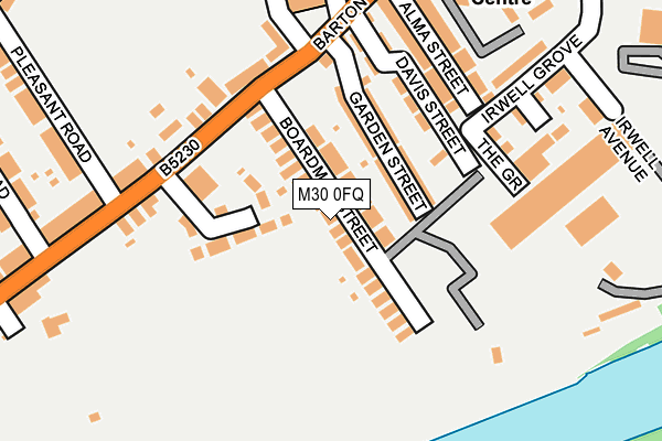 M30 0FQ map - OS OpenMap – Local (Ordnance Survey)