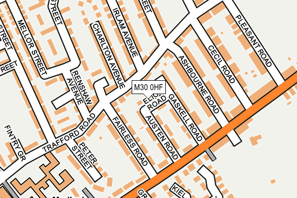 M30 0HF map - OS OpenMap – Local (Ordnance Survey)