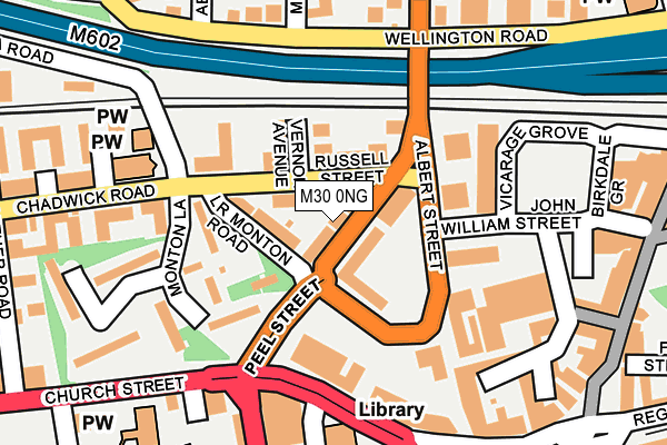 M30 0NG map - OS OpenMap – Local (Ordnance Survey)