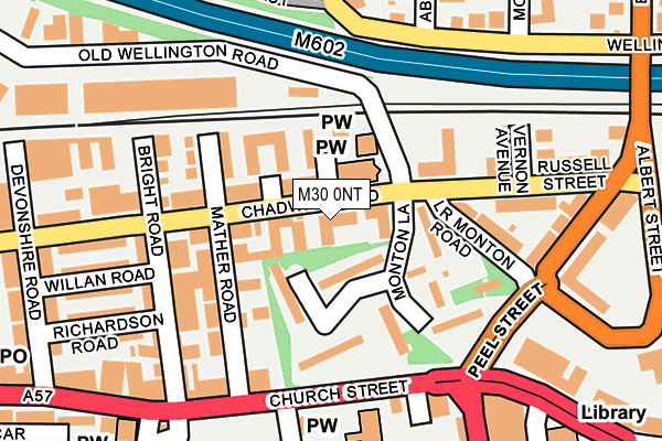 M30 0NT map - OS OpenMap – Local (Ordnance Survey)