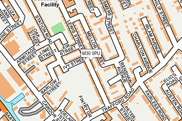 M30 0PU map - OS OpenMap – Local (Ordnance Survey)
