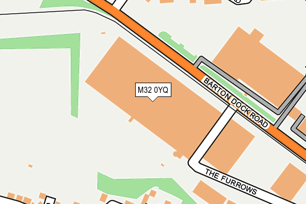 M32 0YQ map - OS OpenMap – Local (Ordnance Survey)