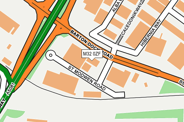 M32 0ZF map - OS OpenMap – Local (Ordnance Survey)