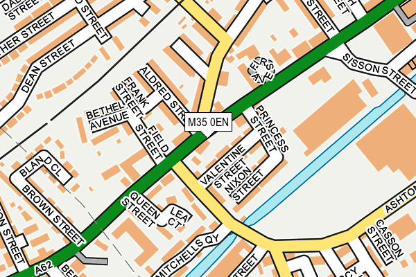 M35 0EN map - OS OpenMap – Local (Ordnance Survey)