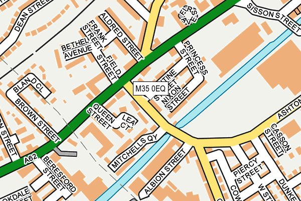 M35 0EQ map - OS OpenMap – Local (Ordnance Survey)